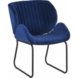 Fauteuil LUVANA BLEU Nuit