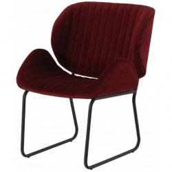 Fauteuil LUVANA Burgundy