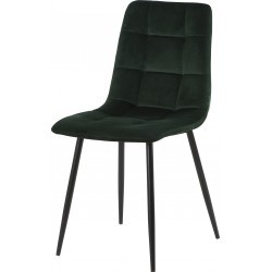 Chaise MANTA Velours Vert...