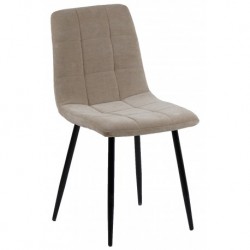 Chaise MANTA Tissu Sable