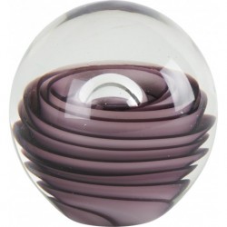 Sulfure Boule Oeil Prune D10cm