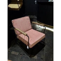 Fauteuil MENDRA Framboise